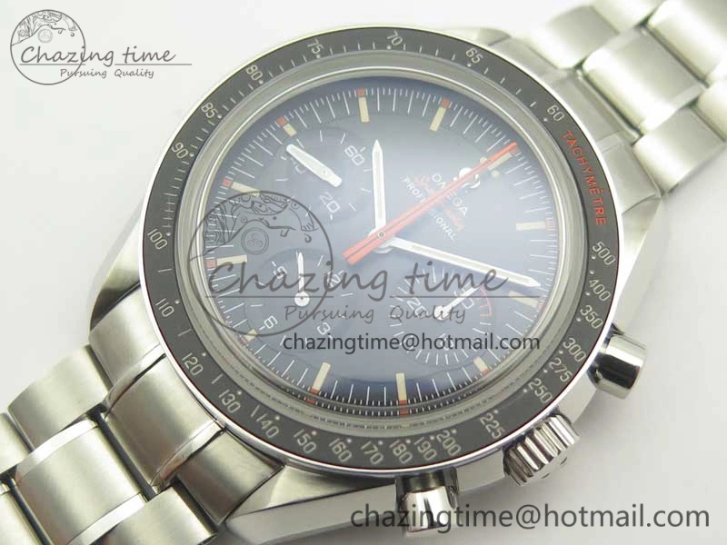 Speedmaster Speedy Tuesday 2‘Ultraman’OMF Best Edition on SS Bracelet Manual Winding Chrono Movement Minimalist 7993