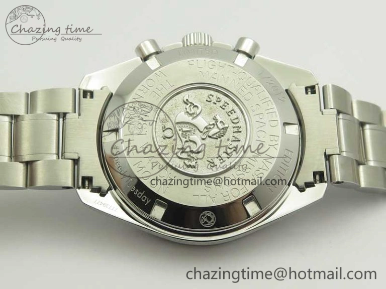 Speedmaster Speedy Tuesday 2‘Ultraman’OMF Best Edition on SS Bracelet Manual Winding Chrono Movement Minimalist 7993