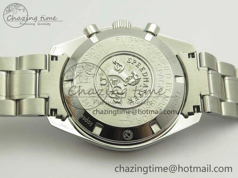 Speedmaster Speedy Tuesday 2‘Ultraman’OMF Best Edition on SS Bracelet Manual Winding Chrono Movement Minimalist 7993