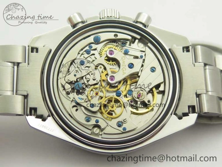 Speedmaster Speedy Tuesday 2‘Ultraman’OMF Best Edition on SS Bracelet Manual Winding Chrono Movement Minimalist 7993