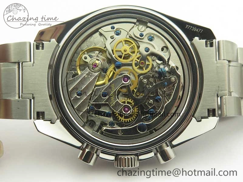 Speedmaster Speedy Tuesday 2‘Ultraman’OMF Best Edition on SS Bracelet Manual Winding Chrono Movement Minimalist 7993