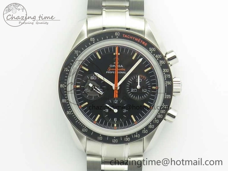 Speedmaster Speedy Tuesday 2‘Ultraman’OMF Best Edition on SS Bracelet Manual Winding Chrono Movement Minimalist 7993