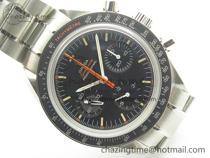 Speedmaster Speedy Tuesday 2‘Ultraman’OMF Best Edition on SS Bracelet Manual Winding Chrono Movement Minimalist 7993
