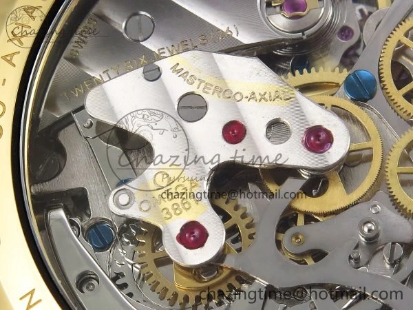 Speedmaster YG RMF Best Edition Green Dial on YG Bracelet Lemania HW TravelReady 7728