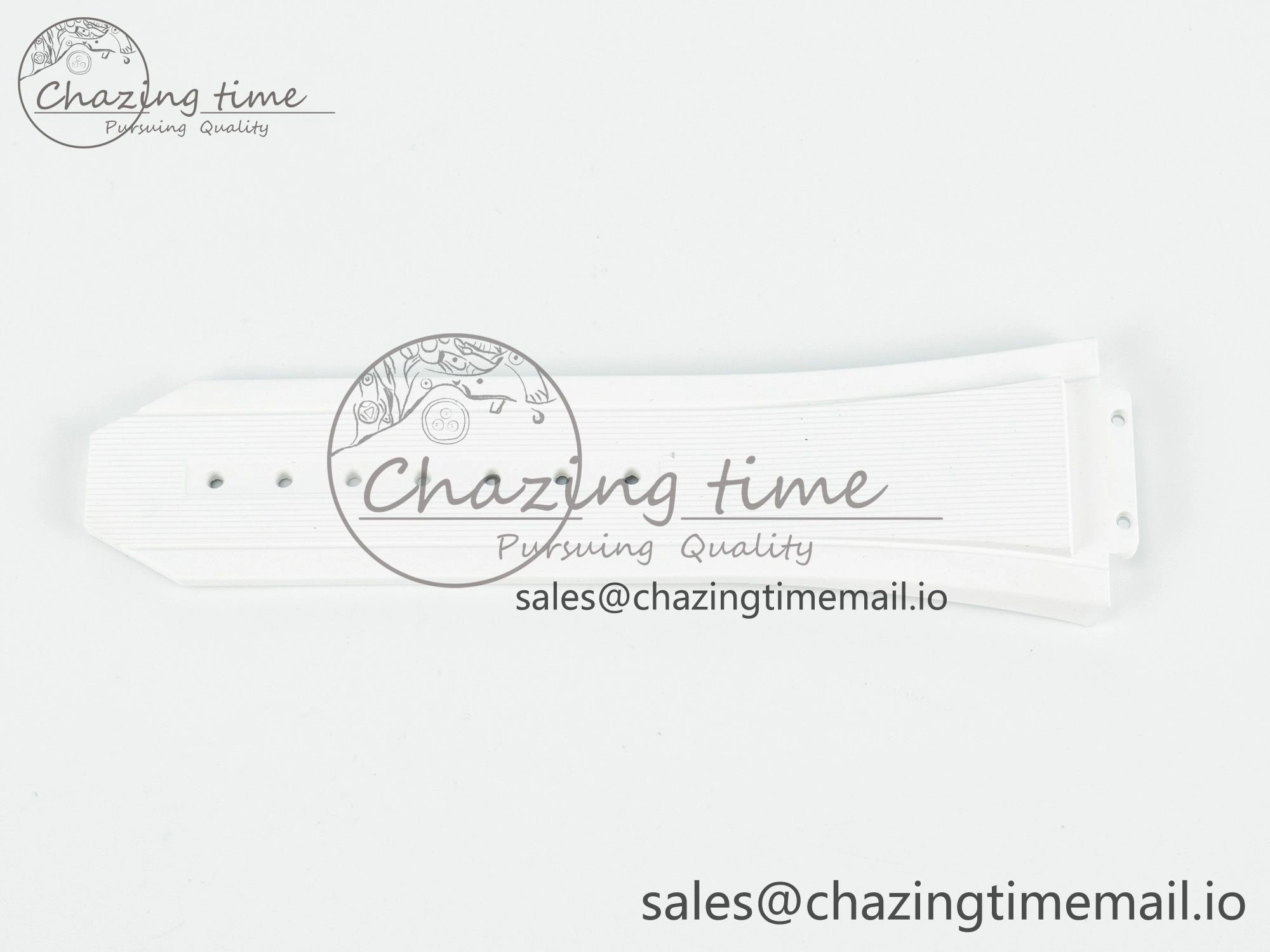 Spirit of Big Bang 42mm Best Edition White Rubber Strap (Fits the Gen size) NewStyle 6668