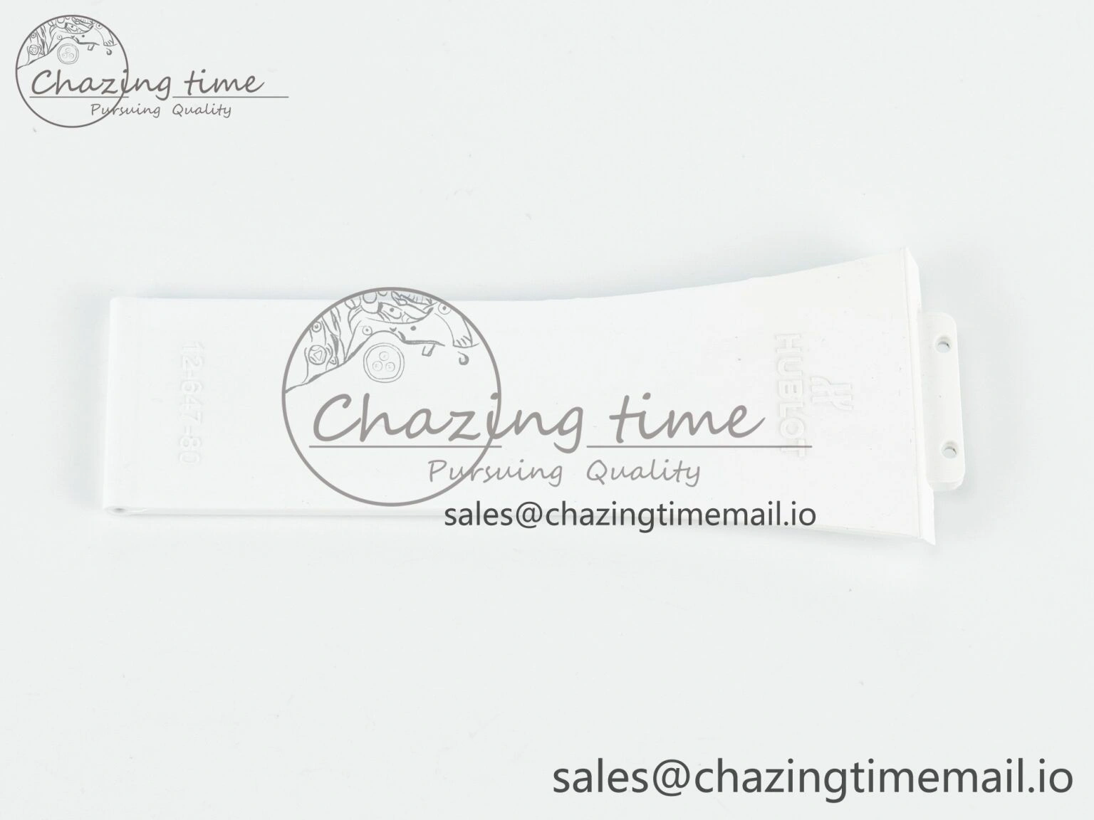 Spirit of Big Bang 42mm Best Edition White Rubber Strap (Fits the Gen size) NewStyle 6668