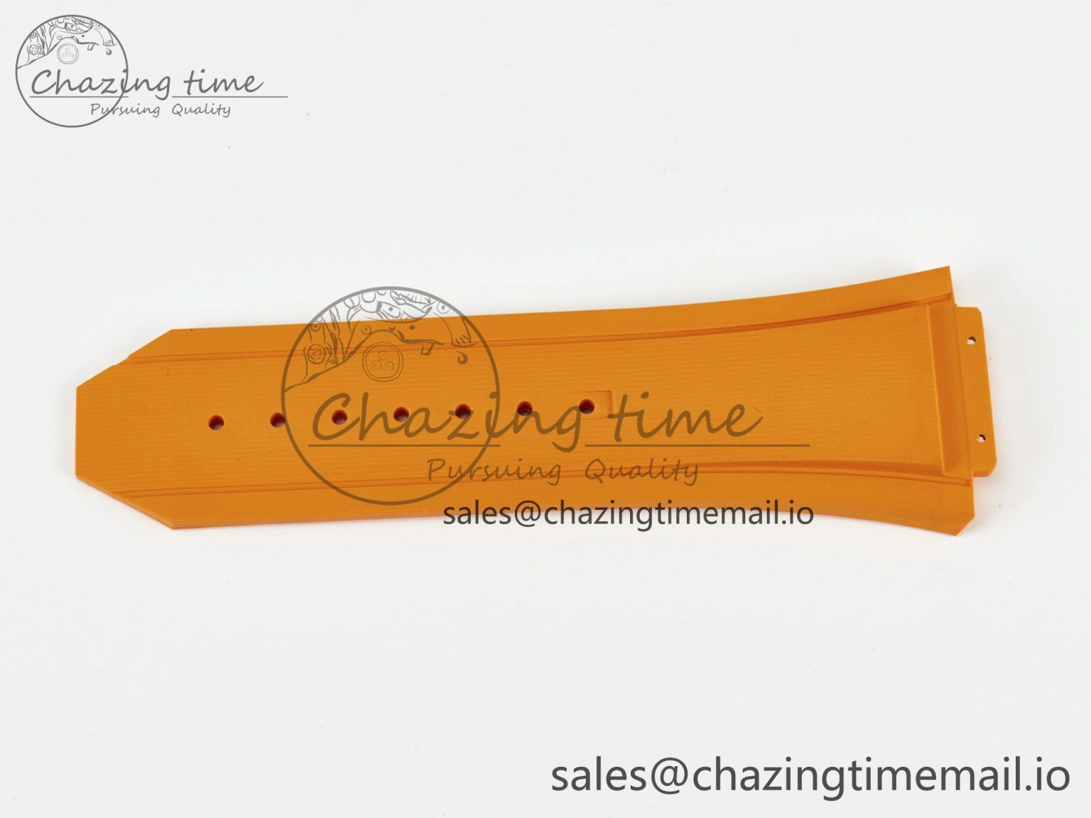 Durable Spirit of Big Bang 45mm Best Edition Orange Rubber Strap (Fits the Gen size) 4055