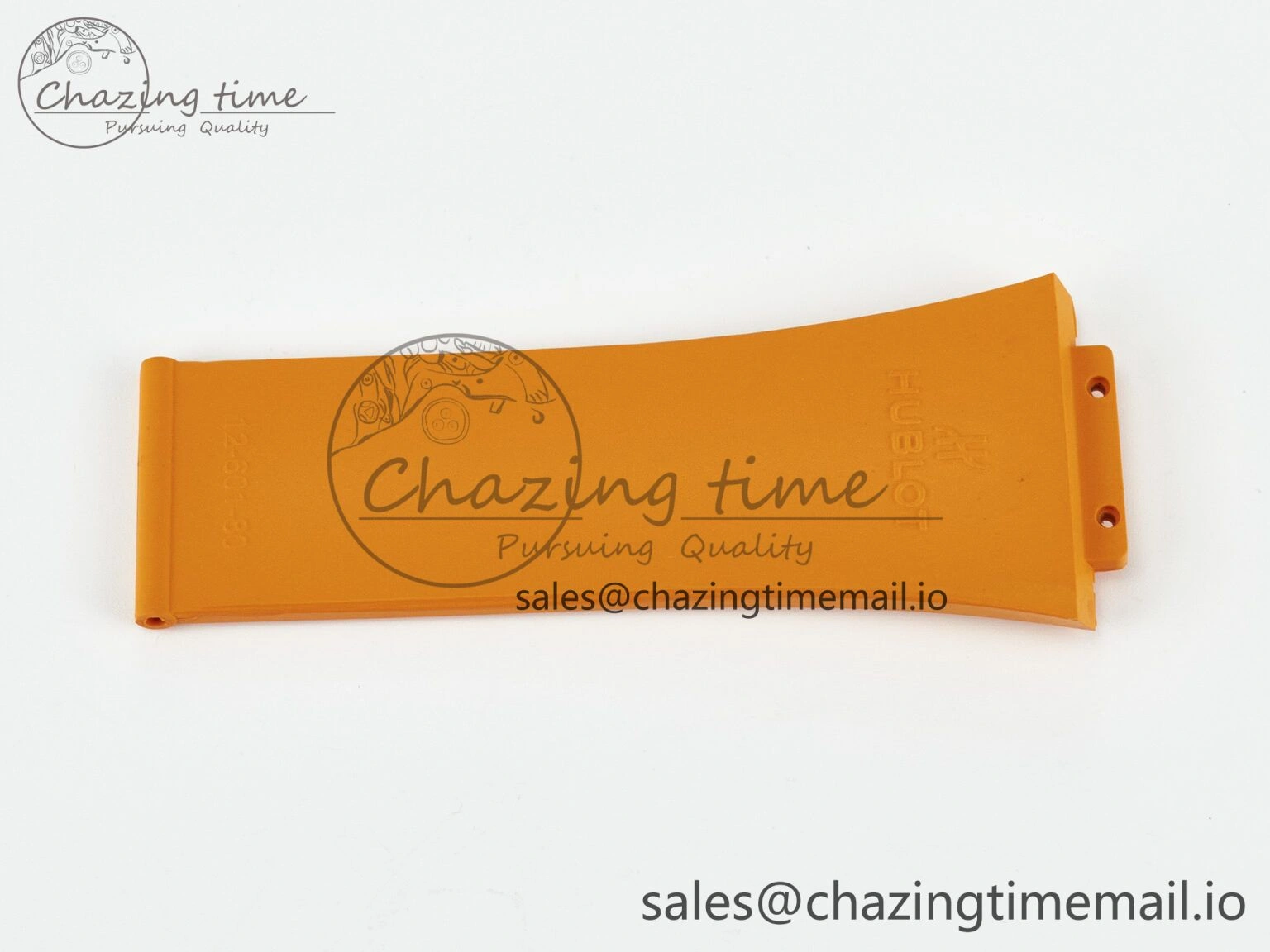 Durable Spirit of Big Bang 45mm Best Edition Orange Rubber Strap (Fits the Gen size) 4055