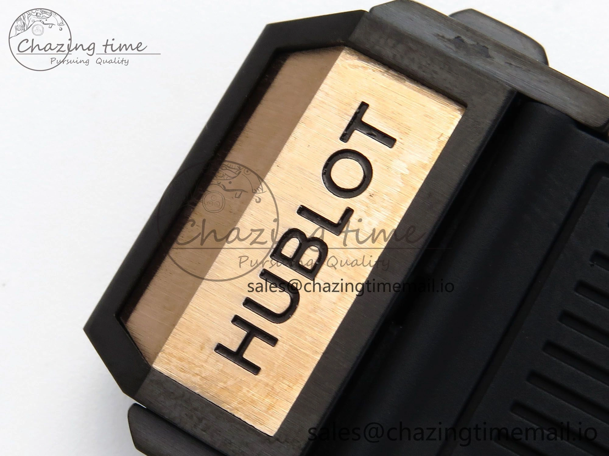 Spirit of Big Bang RG BBF 1:1 Best Edition Black Ceramic Bezel Skeleton Dial on Black Rubber Strap A Minimalist 6690