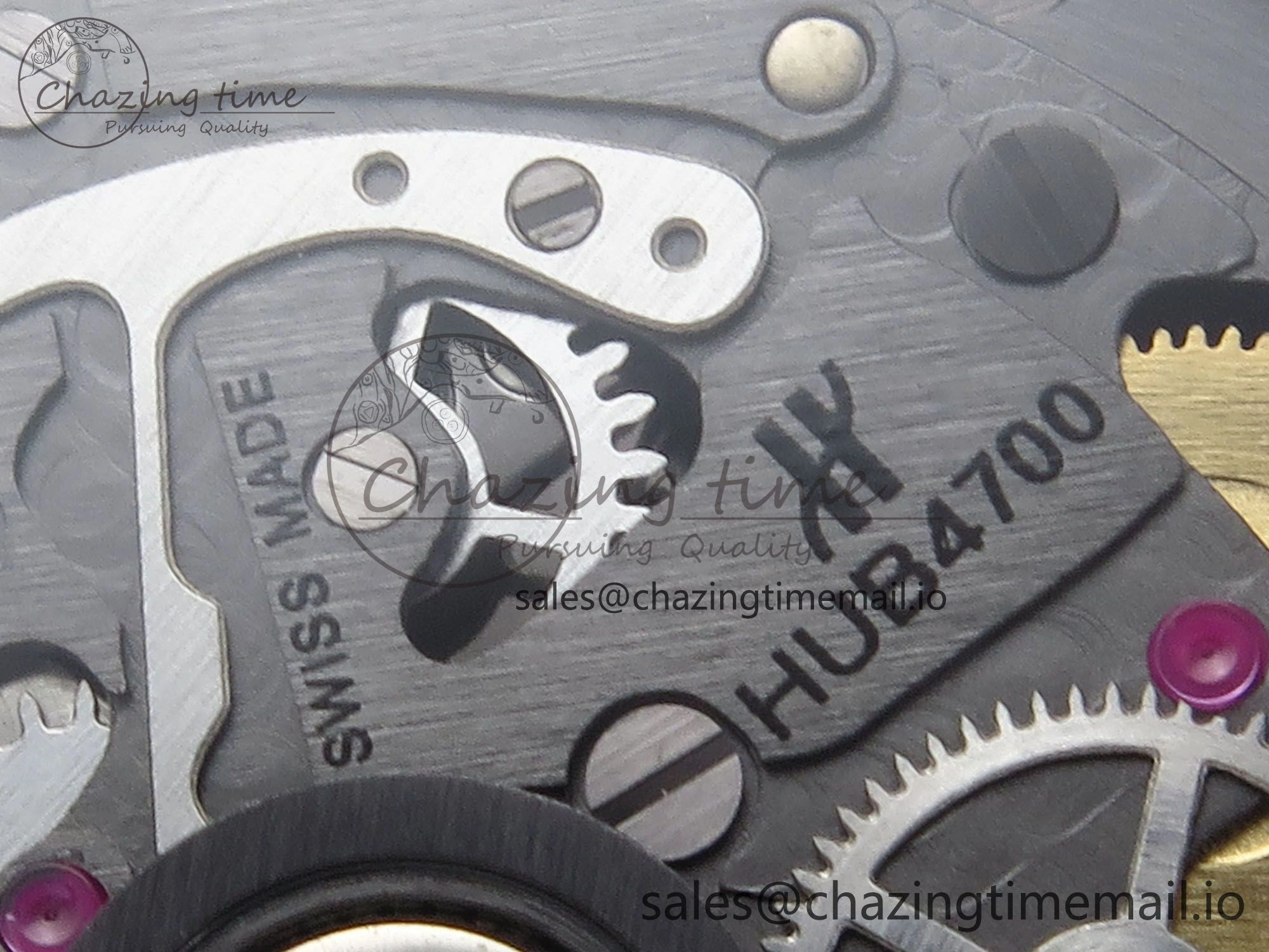 Timeless Spirit of Big Bang RG BBF 1:1 Best Edition RG Ceramic Bezel Skeleton Dial on Black Rubber Strap A 6689