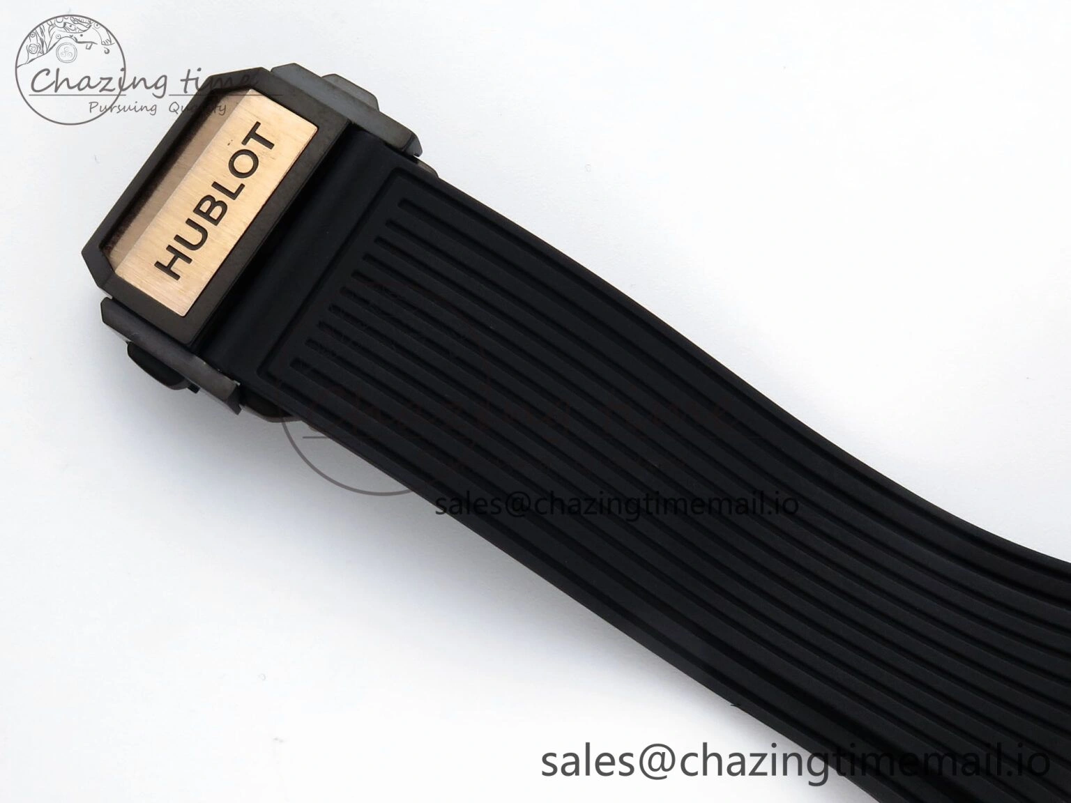 Timeless Spirit of Big Bang RG BBF 1:1 Best Edition RG Ceramic Bezel Skeleton Dial on Black Rubber Strap A 6689