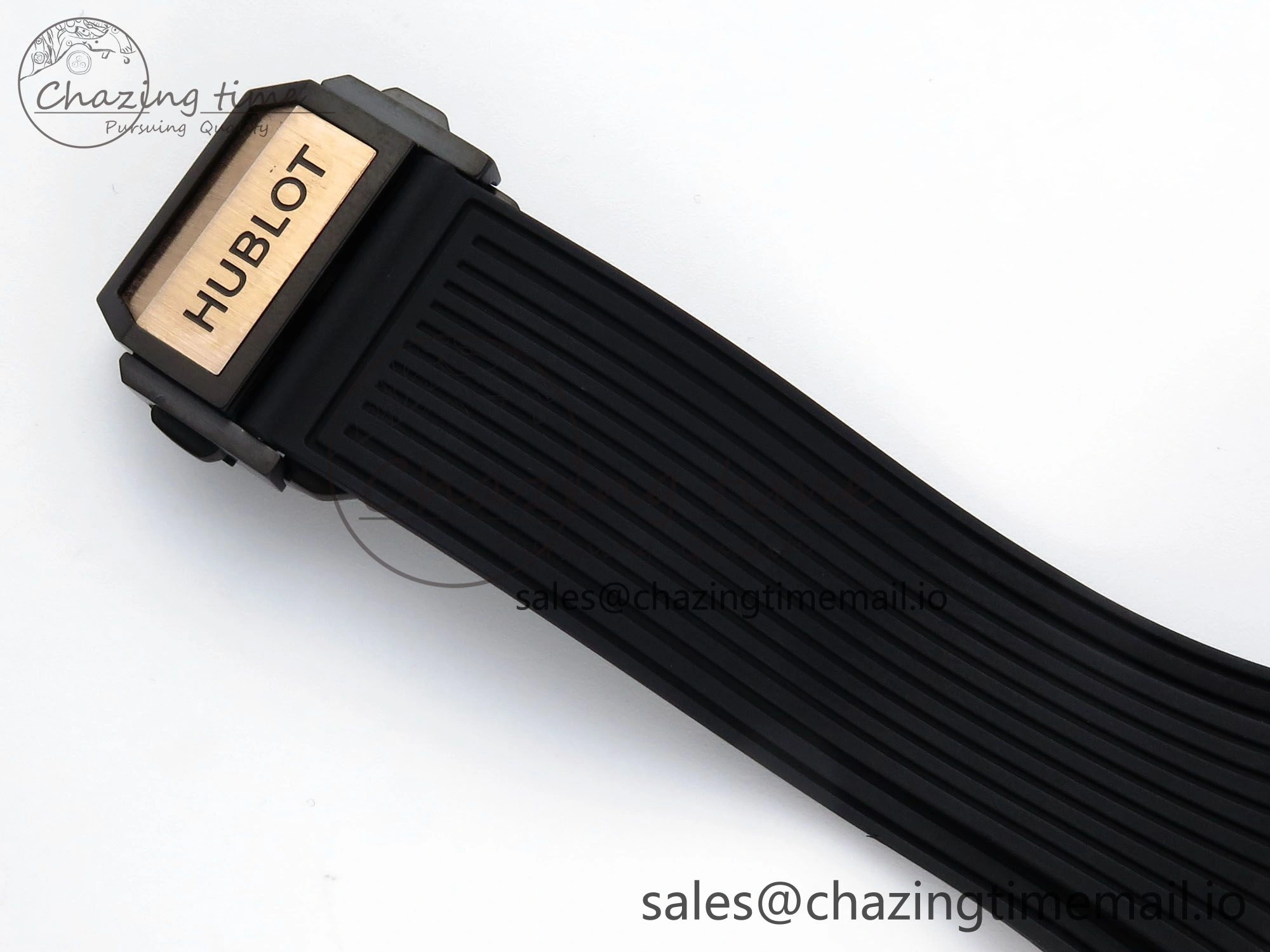 Timeless Spirit of Big Bang RG BBF 1:1 Best Edition RG Ceramic Bezel Skeleton Dial on Black Rubber Strap A 6689