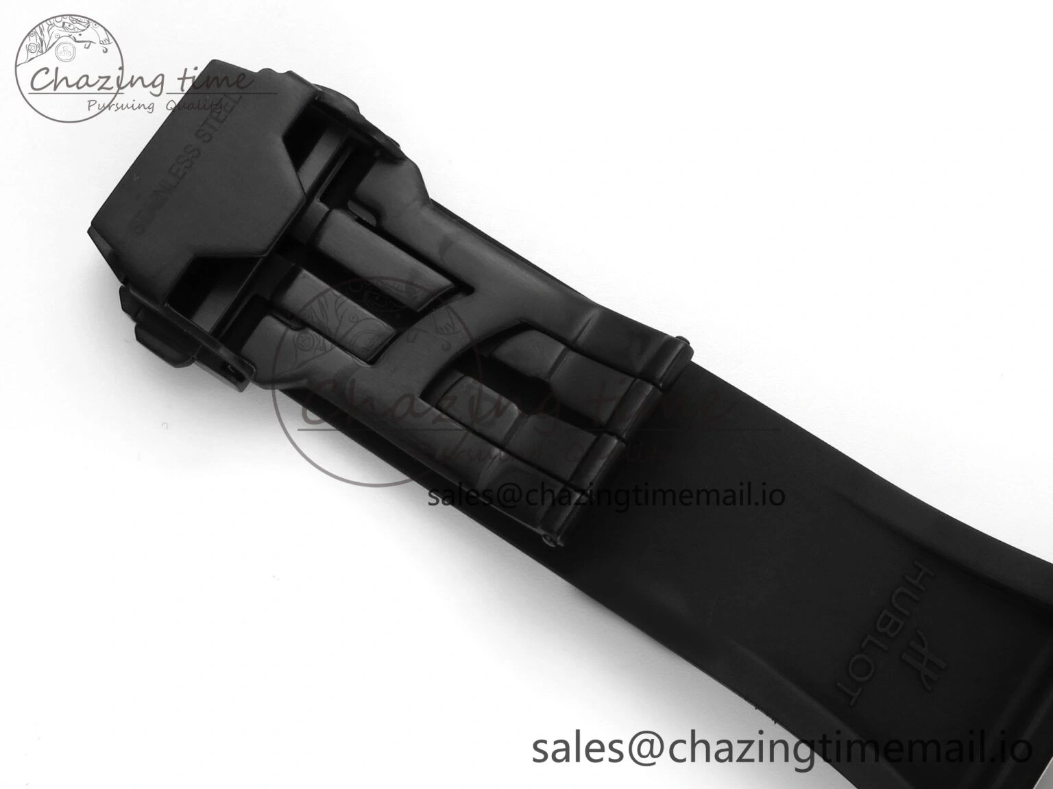 Timeless Spirit of Big Bang RG BBF 1:1 Best Edition RG Ceramic Bezel Skeleton Dial on Black Rubber Strap A 6689