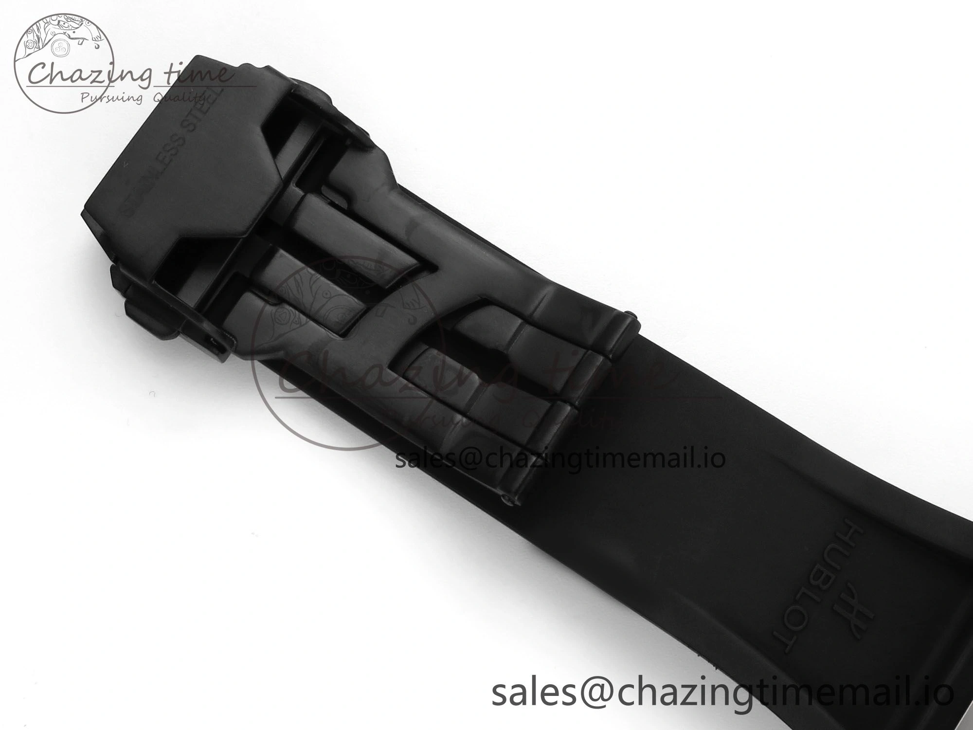 Timeless Spirit of Big Bang RG BBF 1:1 Best Edition RG Ceramic Bezel Skeleton Dial on Black Rubber Strap A 6689