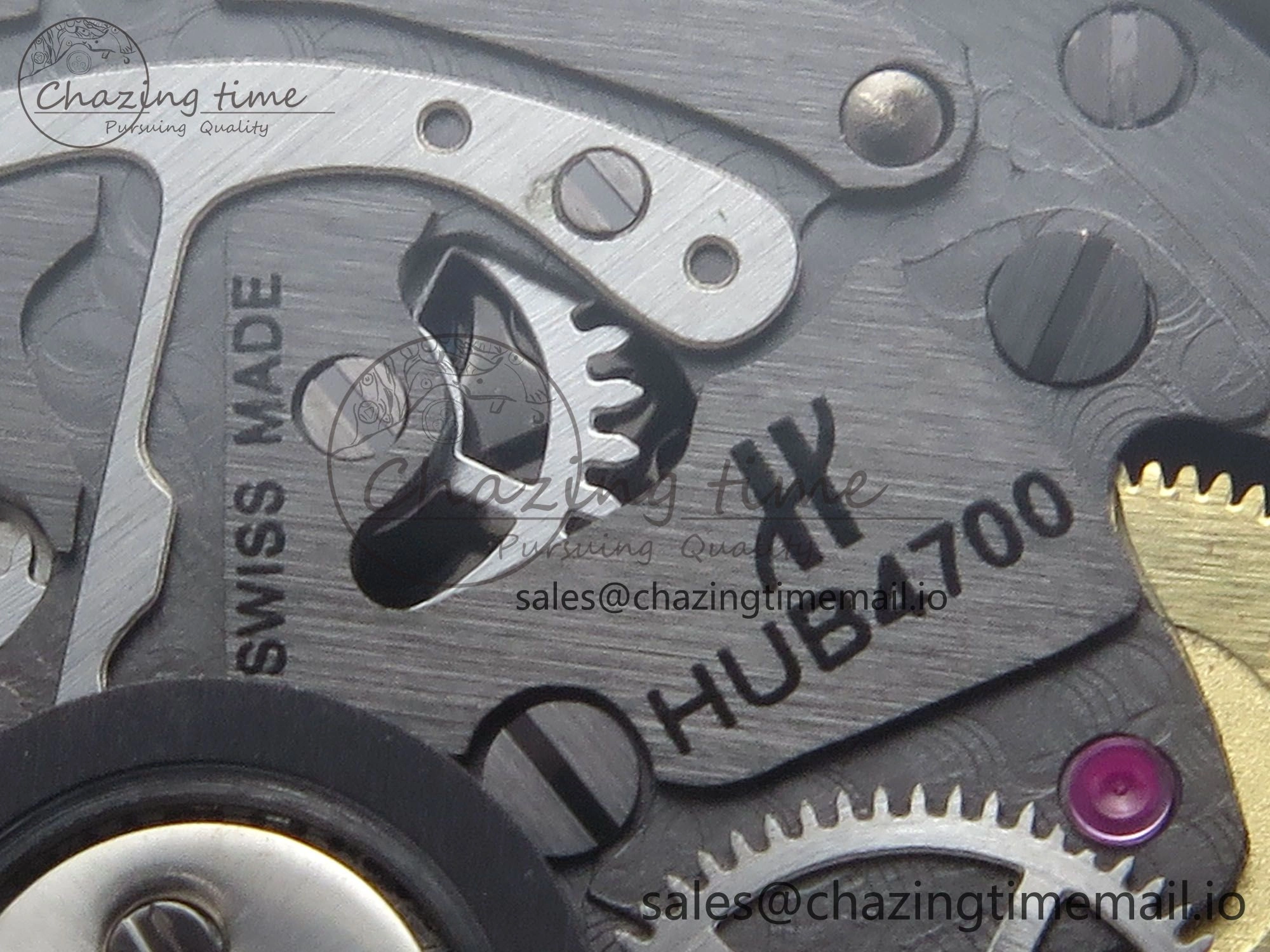 Youthful Spirit of Big Bang Titanium BBF 1:1 Best Edition Black Ceramic Bezel Skeleton Dial on Black Rubber Strap A 6694
