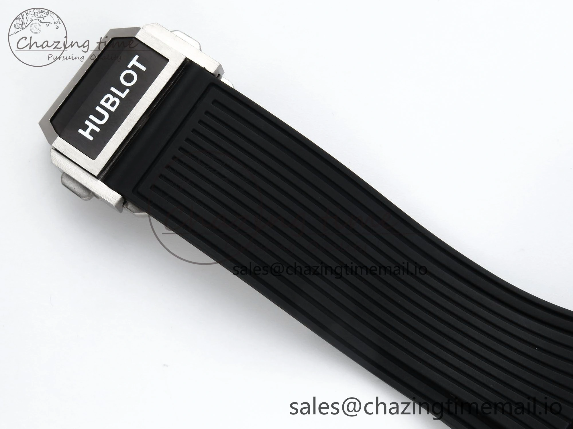 Youthful Spirit of Big Bang Titanium BBF 1:1 Best Edition Black Ceramic Bezel Skeleton Dial on Black Rubber Strap A 6694