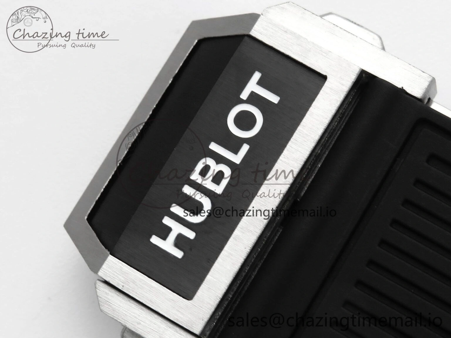 Youthful Spirit of Big Bang Titanium BBF 1:1 Best Edition Black Ceramic Bezel Skeleton Dial on Black Rubber Strap A 6694