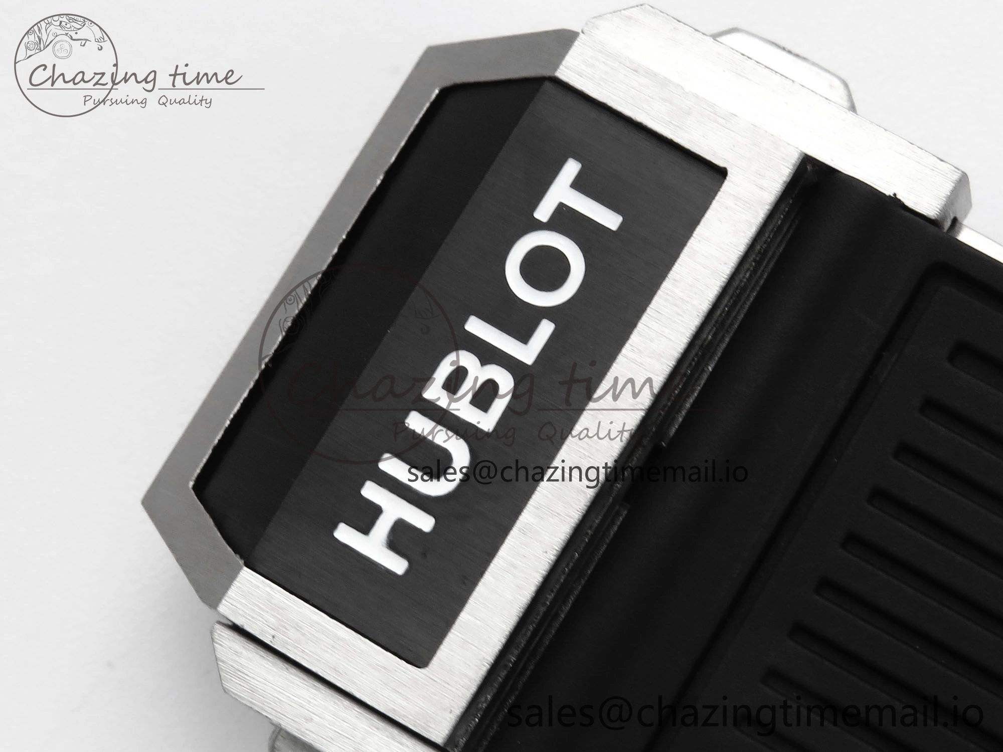 Youthful Spirit of Big Bang Titanium BBF 1:1 Best Edition Black Ceramic Bezel Skeleton Dial on Black Rubber Strap A 6694