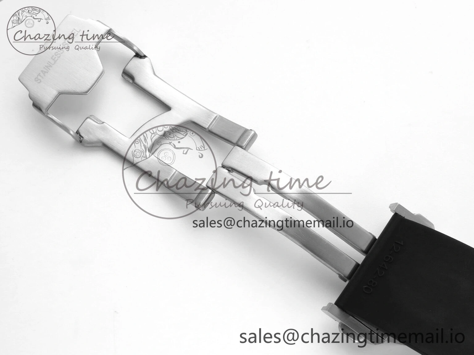 Youthful Spirit of Big Bang Titanium BBF 1:1 Best Edition Black Ceramic Bezel Skeleton Dial on Black Rubber Strap A 6694