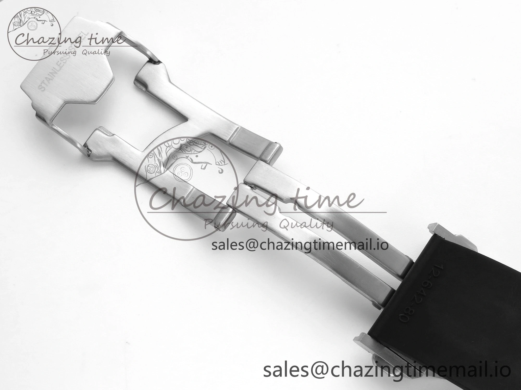 Youthful Spirit of Big Bang Titanium BBF 1:1 Best Edition Black Ceramic Bezel Skeleton Dial on Black Rubber Strap A 6694
