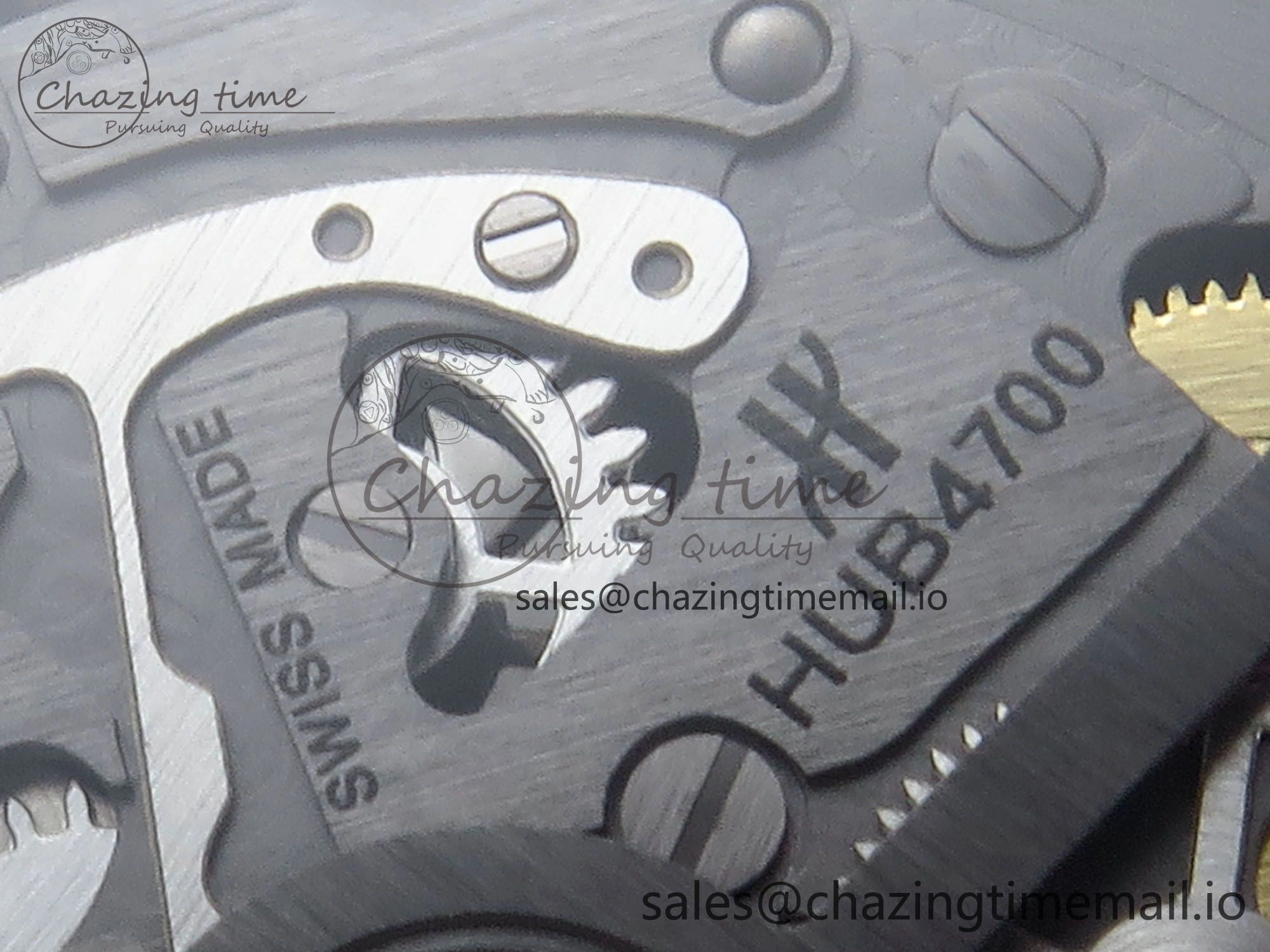 Spirit of Big Bang Titanium BBF 1:1 Best Edition Skeleton Dial on Black Rubber Strap A Sporty 6696