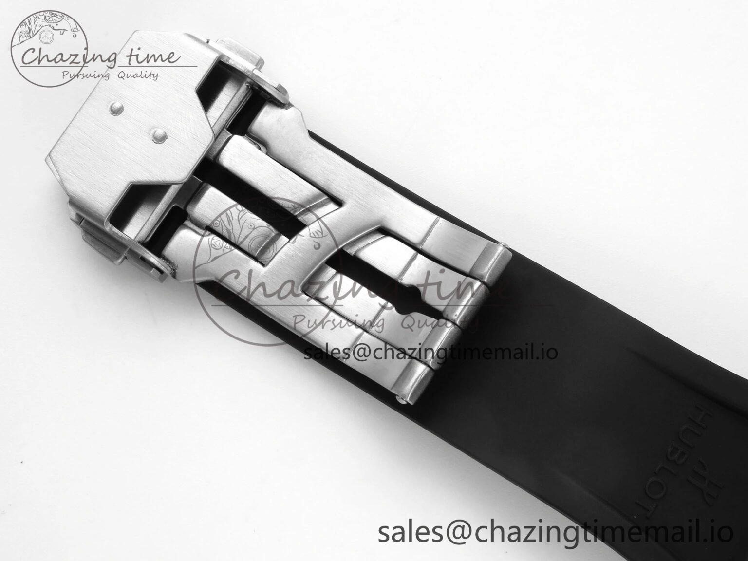 Spirit of Big Bang Titanium BBF 1:1 Best Edition Skeleton Dial on Blue Rubber Strap A TimelessDesign 6697