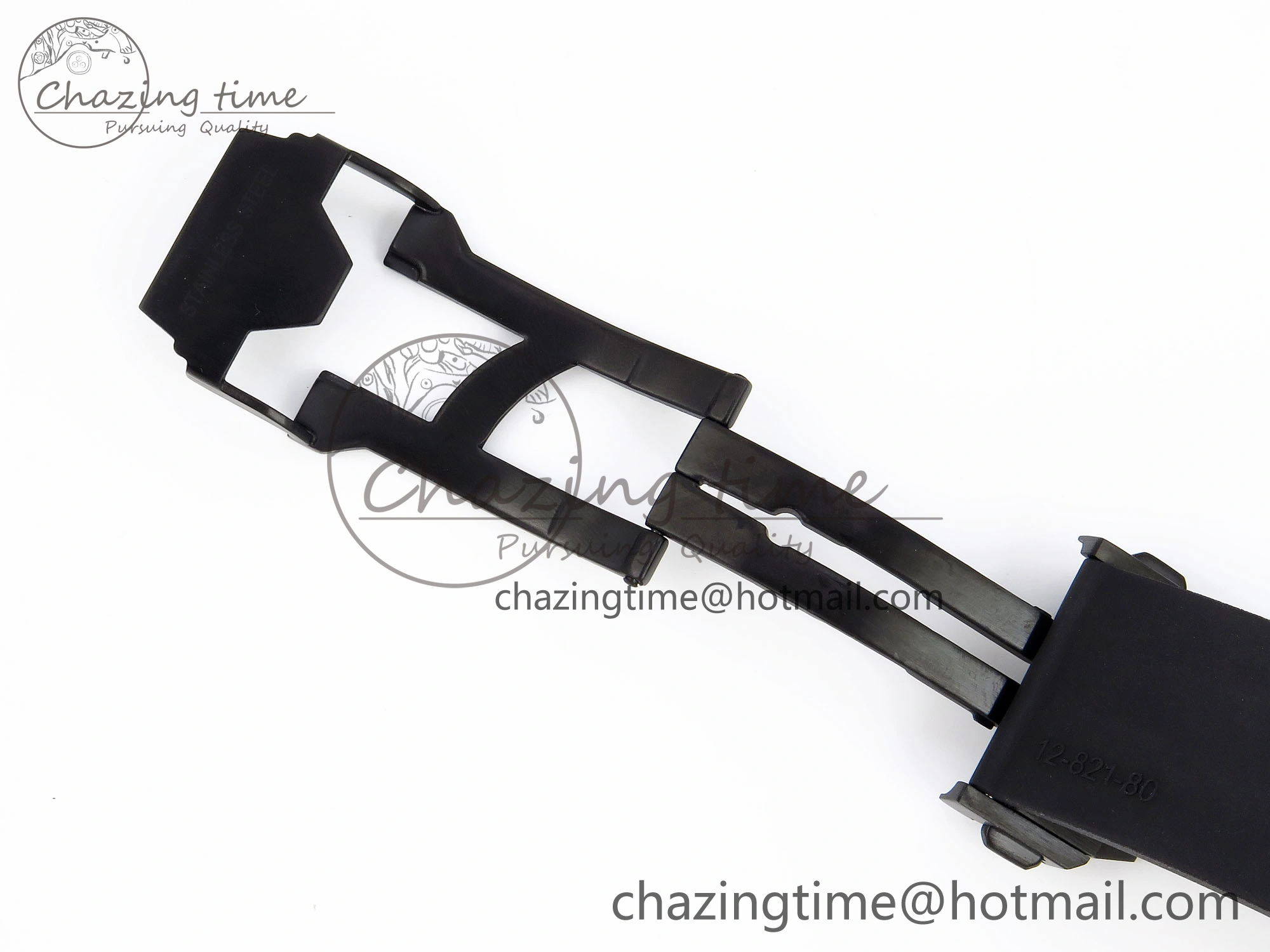 Flexible Square Bang Unico 42mm RG BBF 1:1 Best Edition Skeleton Dial Ceramic Bezel on Black Rubber Strap A 6741