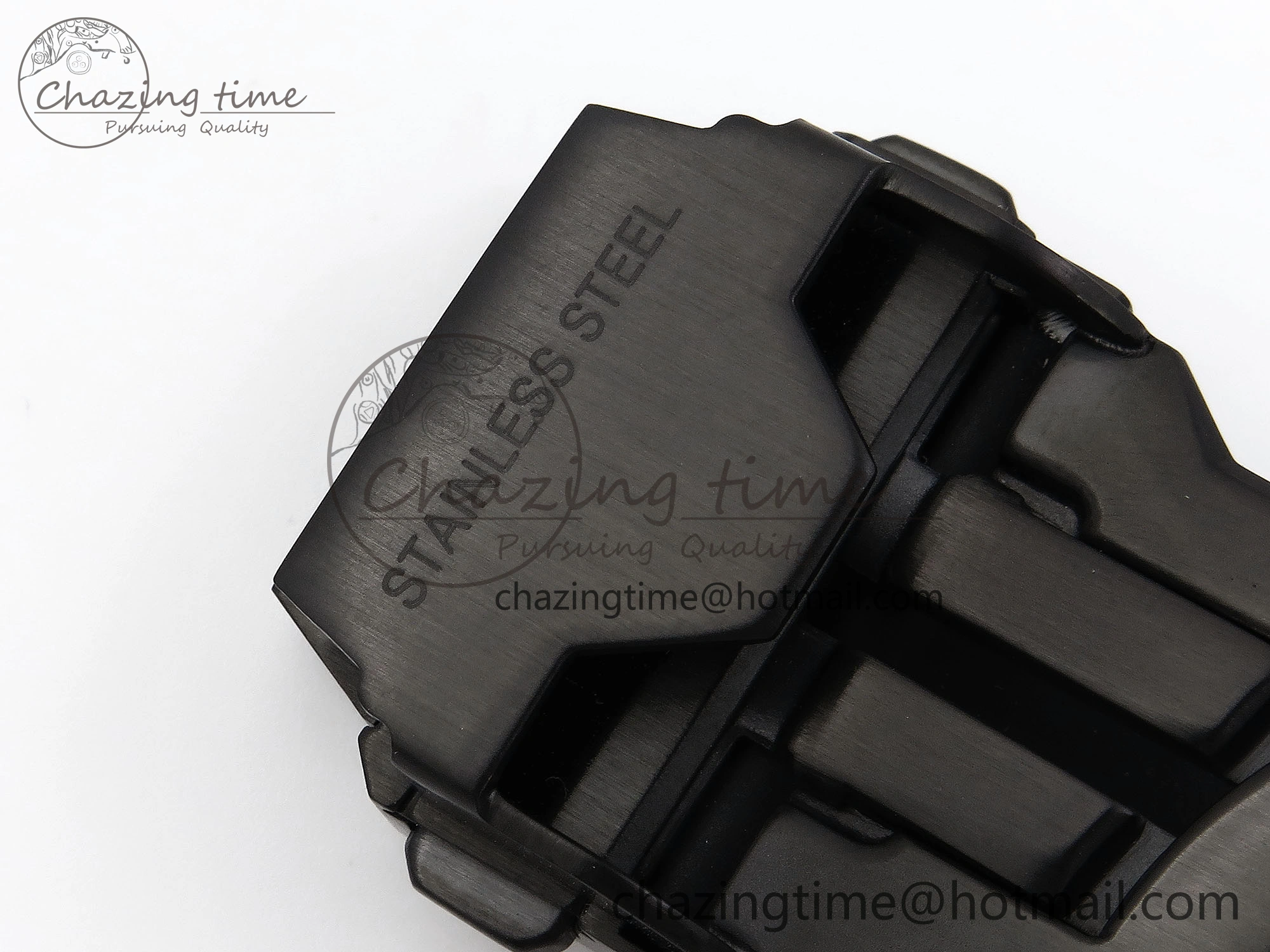 Flexible Square Bang Unico 42mm RG BBF 1:1 Best Edition Skeleton Dial Ceramic Bezel on Black Rubber Strap A 6741
