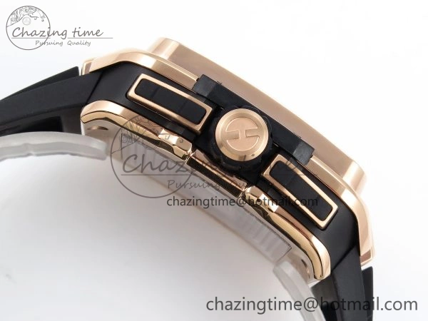Square Bang Unico 42mm RG BBF 1:1 Best Edition Skeleton Dial on Black Rubber Strap A Colorful 6742
