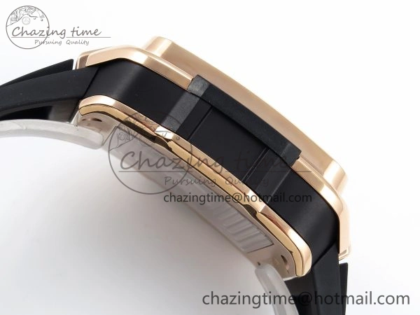 Square Bang Unico 42mm RG BBF 1:1 Best Edition Skeleton Dial on Black Rubber Strap A Colorful 6742
