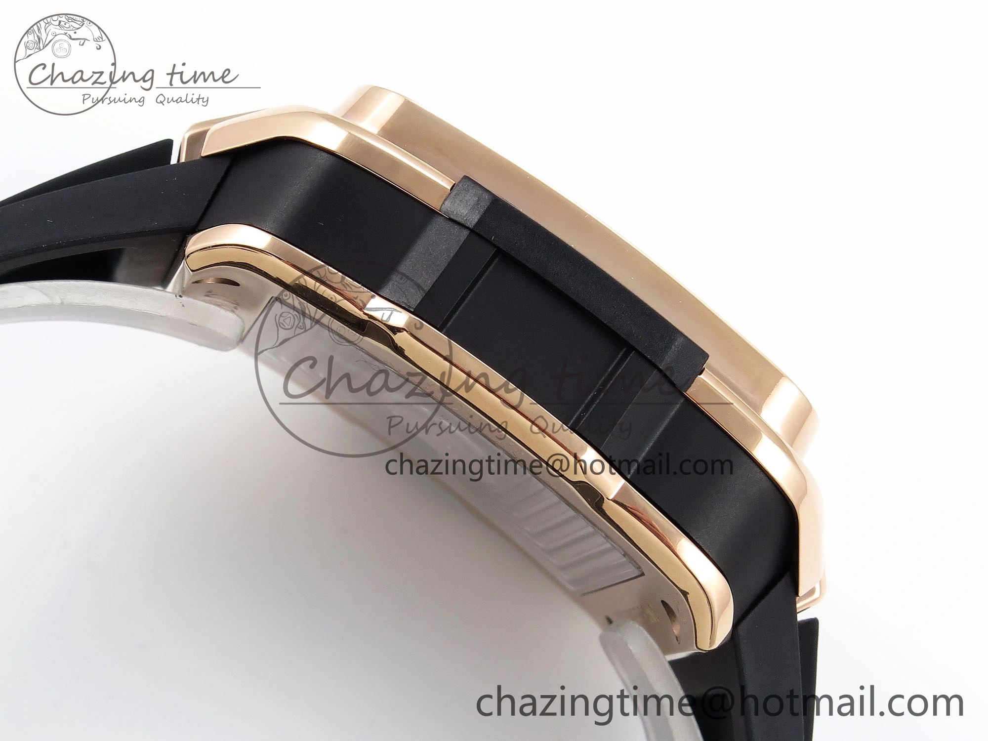 Square Bang Unico 42mm RG BBF 1:1 Best Edition Skeleton Dial on Black Rubber Strap A Colorful 6742