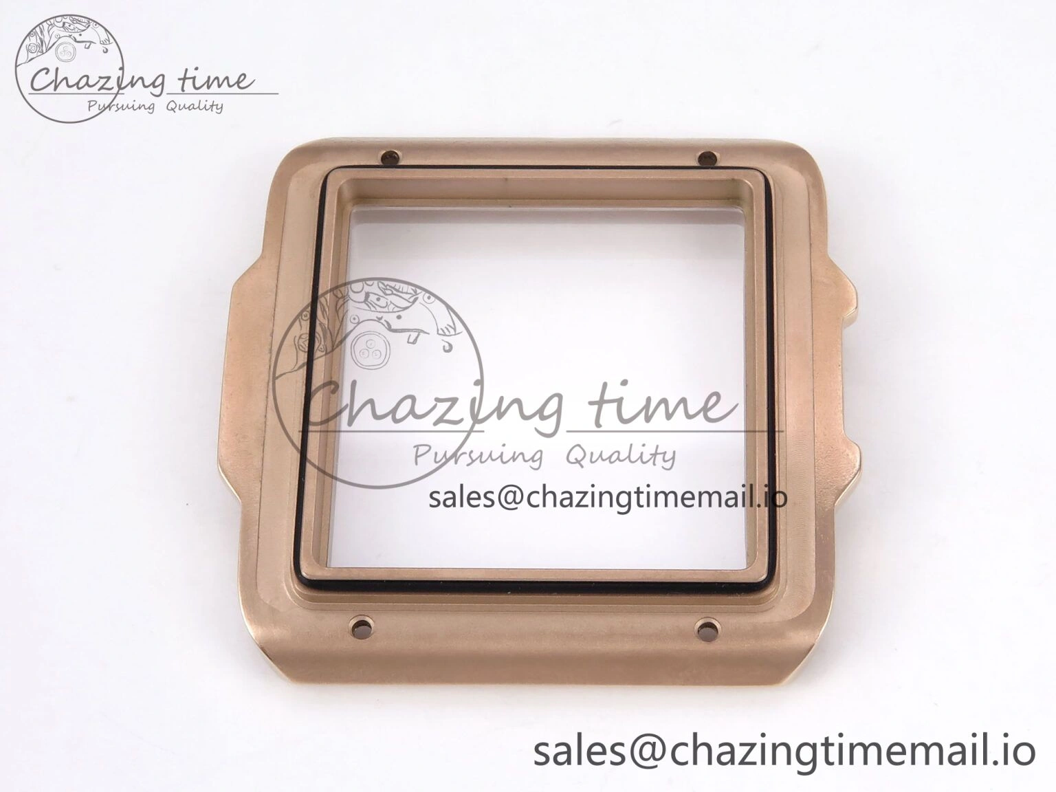 Square Bang Unico 42mm RG BBF 1:1 Best Edition Skeleton Dial on Blue Rubber Strap A DailyWear 6718