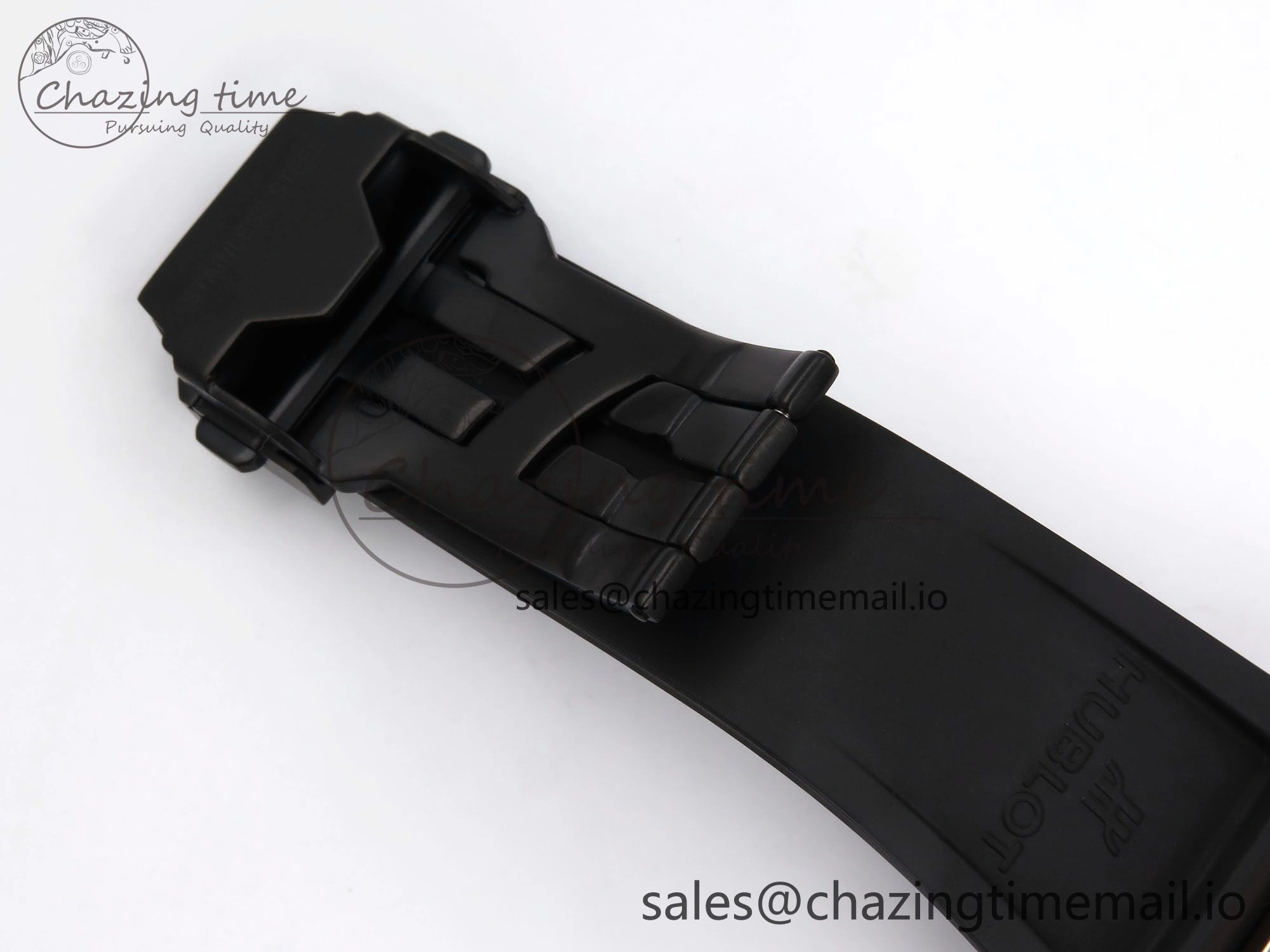 Square Bang Unico 42mm RG Ceramic BBF 1:1 Best Edition Skeleton Dial on Blue Rubber Strap A TimelessDesign 6722
