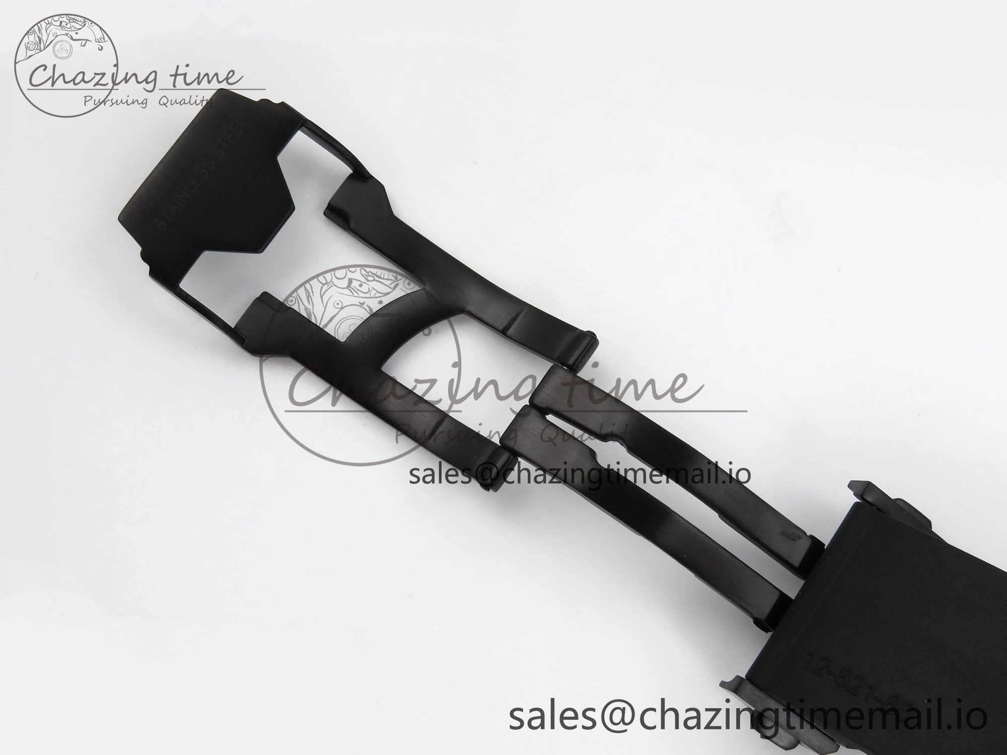 Square Bang Unico 42mm RG Ceramic BBF 1:1 Best Edition Skeleton Dial on Blue Rubber Strap A TimelessDesign 6722