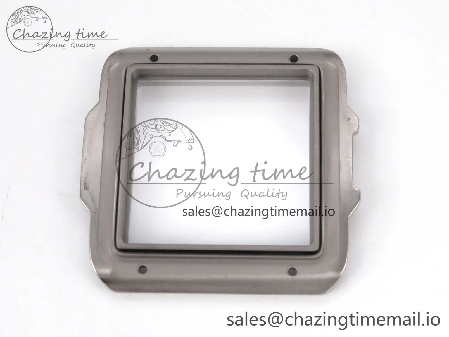 GoodFit Square Bang Unico 42mm Ti BBF 1:1 Best Edition Skeleton Dial on Blue Rubber Strap A 6717