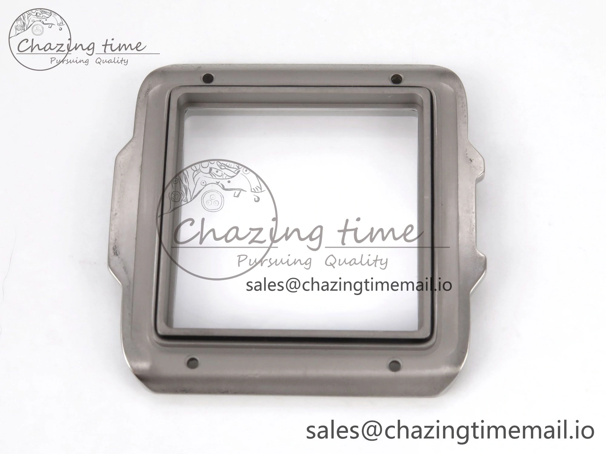 GoodFit Square Bang Unico 42mm Ti BBF 1:1 Best Edition Skeleton Dial on Blue Rubber Strap A 6717