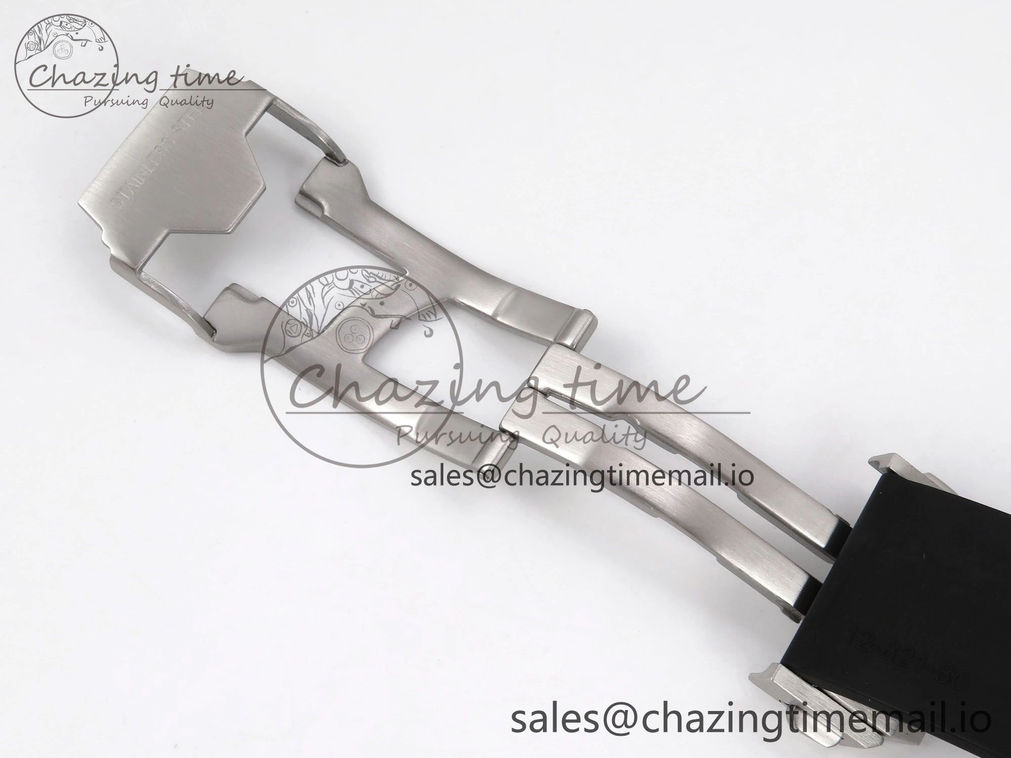 GoodFit Square Bang Unico 42mm Ti BBF 1:1 Best Edition Skeleton Dial on Blue Rubber Strap A 6717