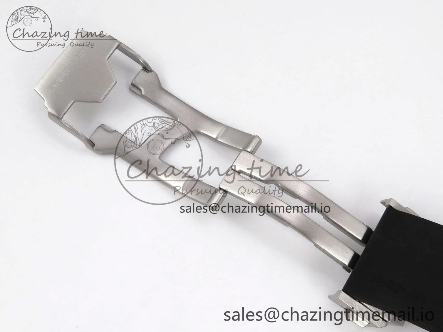 Square Bang Unico 42mm Ti Ceramic BBF 1:1 Best Edition Skeleton Dial on Blue Rubber Strap A Original 6716