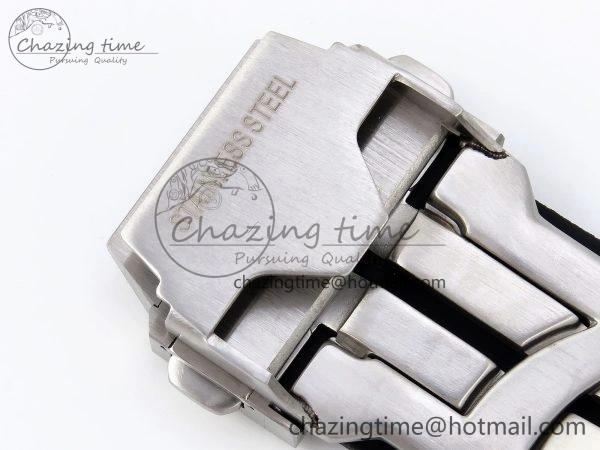 Original Square Bang Unico 42mm Titanium BBF 1:1 Best Edition Skeleton Dial Ceramic Bezel on Black Rubber Strap A 6739