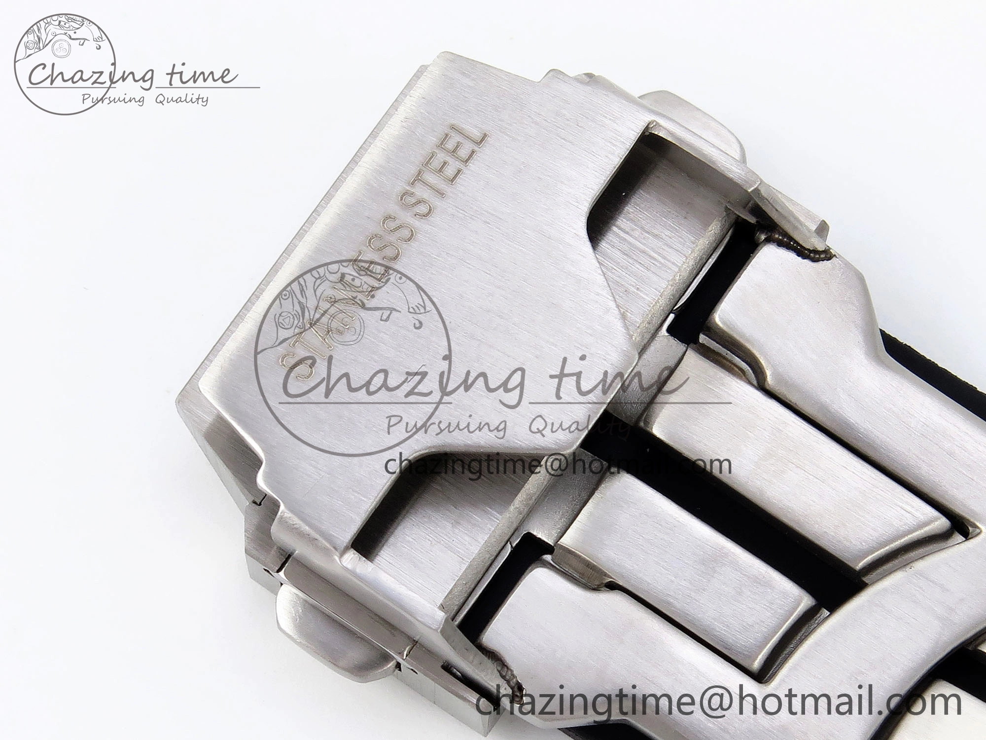 Original Square Bang Unico 42mm Titanium BBF 1:1 Best Edition Skeleton Dial Ceramic Bezel on Black Rubber Strap A 6739