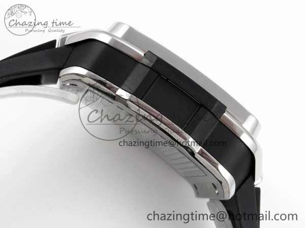 Square Bang Unico 42mm Titanium BBF 1:1 Best Edition Skeleton Dial on Black Rubber Strap A Lightweight 6740