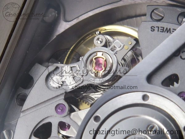 Square Bang Unico 42mm Titanium BBF 1:1 Best Edition Skeleton Dial on Black Rubber Strap A Lightweight 6740