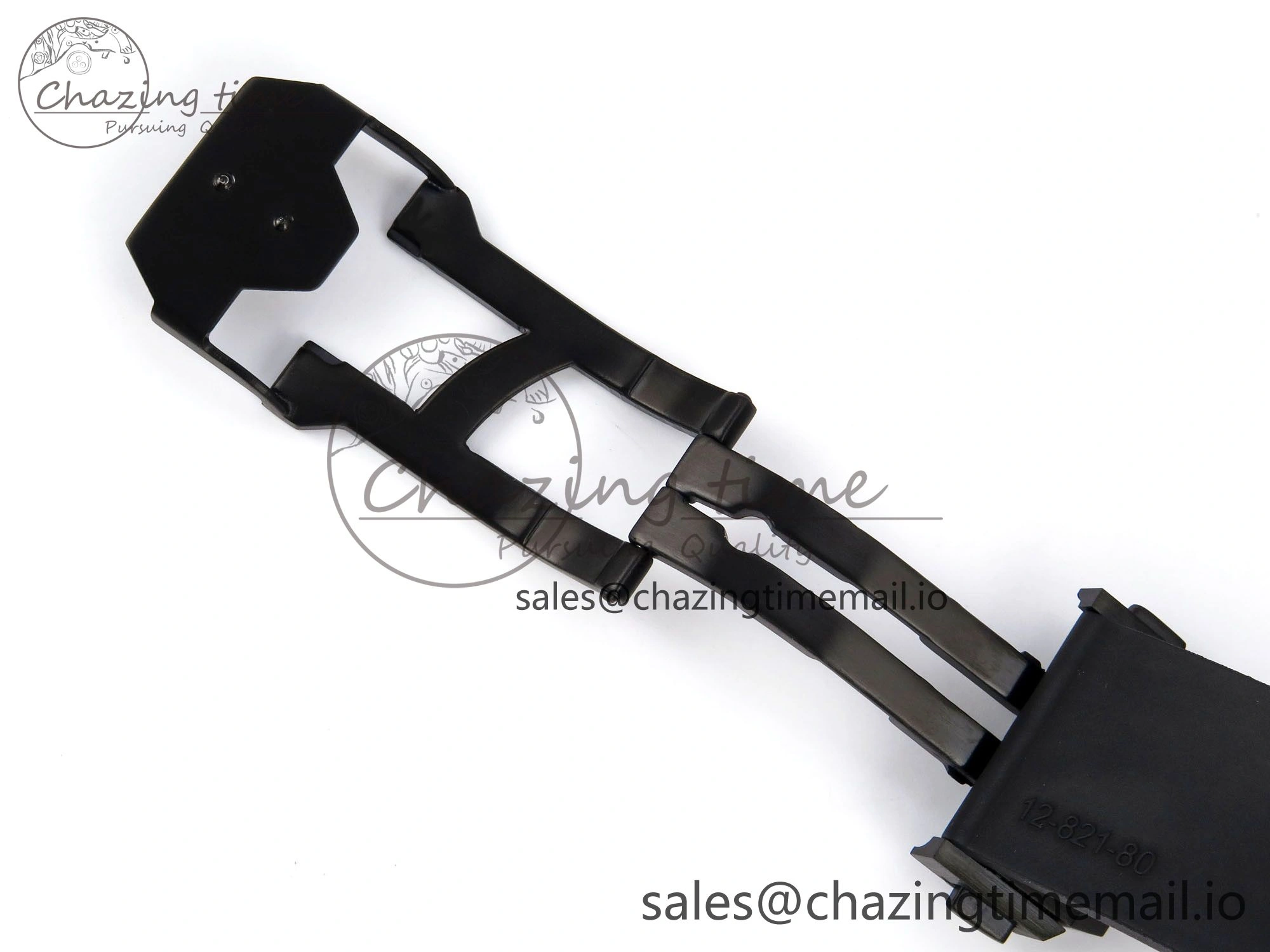 Efficient Square Bang Unico Black Ceramic BBF 1:1 Best Edition on Rubber Strap A 6721