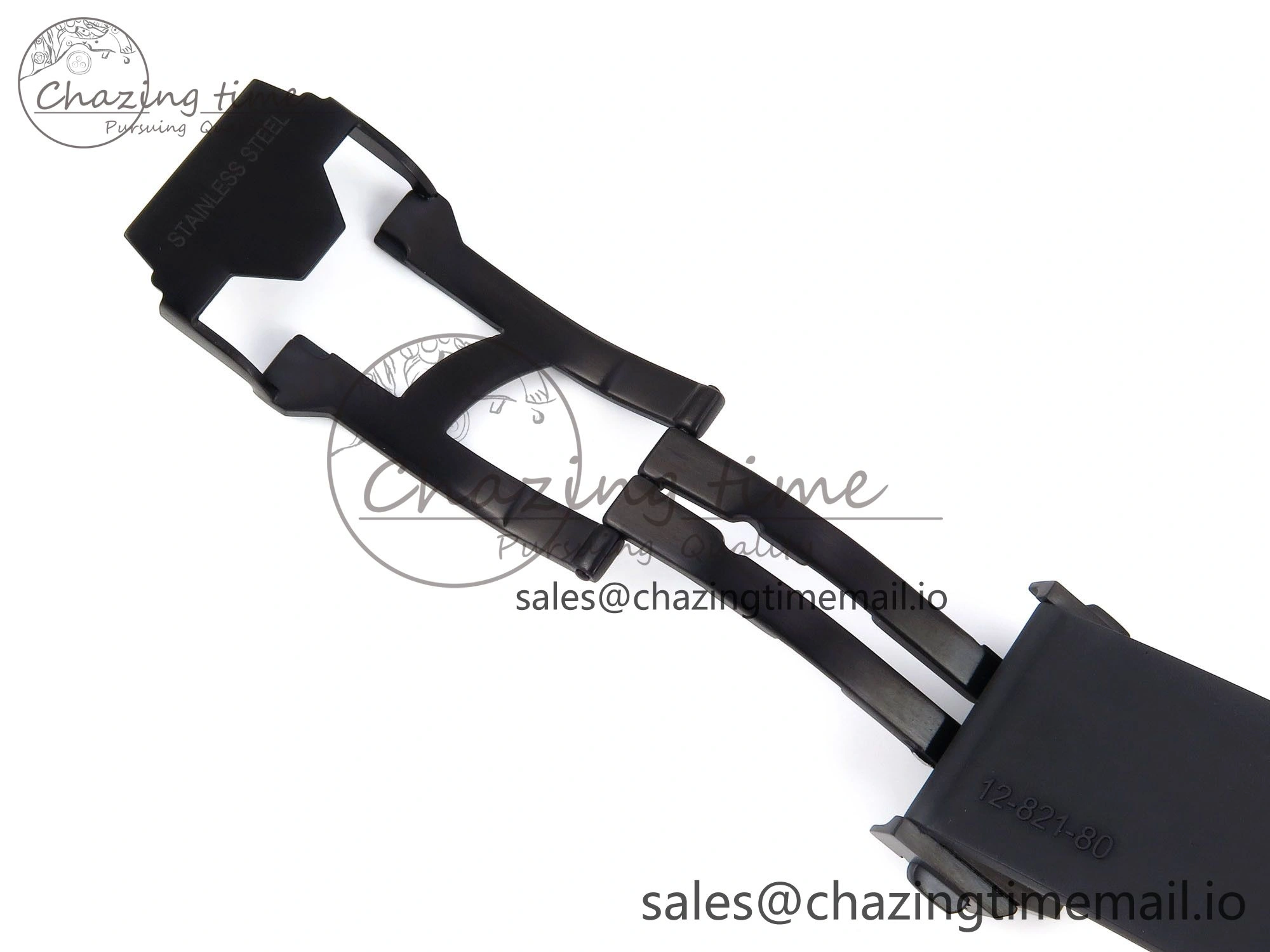 Packable Square Bang Unico White Ceramic BBF 1:1 Best Edition on Rubber Strap A 6720