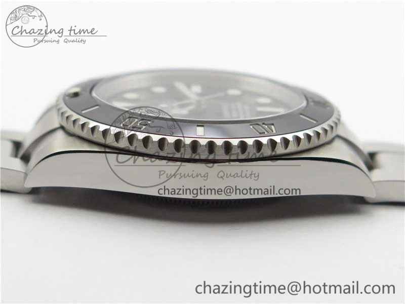 Submariner 114060 No Date Black Ceramic 904L Steel ARF 1:1 Best Edition on SS Bracelet A Fashionable 2954
