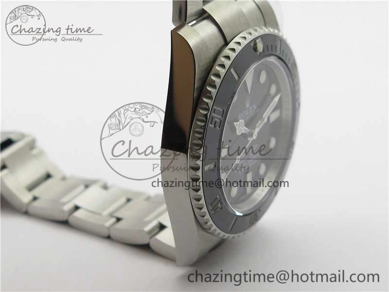 Submariner 114060 No Date Black Ceramic 904L Steel ARF 1:1 Best Edition on SS Bracelet A Fashionable 2954