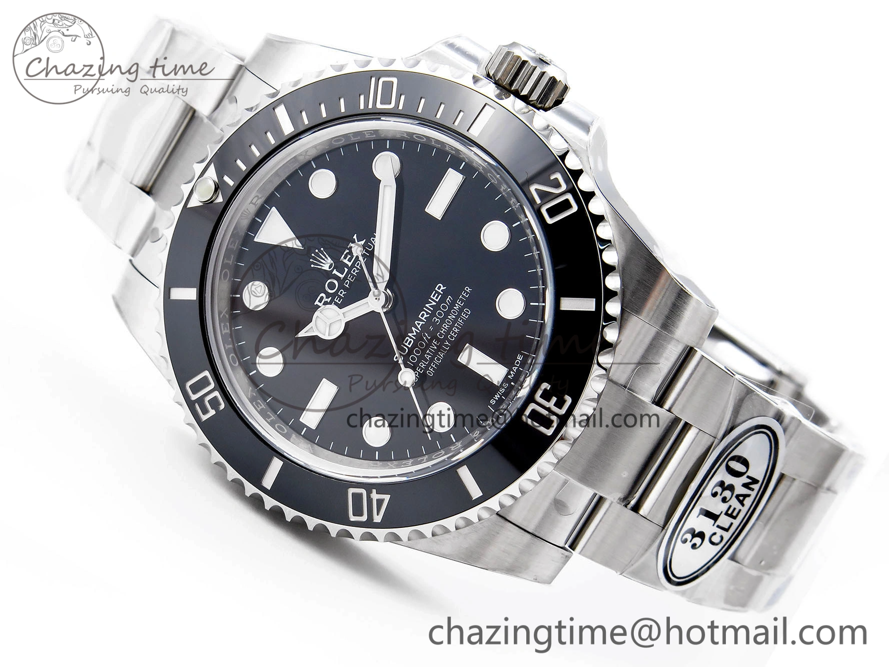 Submariner 114060 No Date Black Ceramic 904L Steel Clean Factory 1:1 Best Edition on SS Bracelet VS Unique 1872