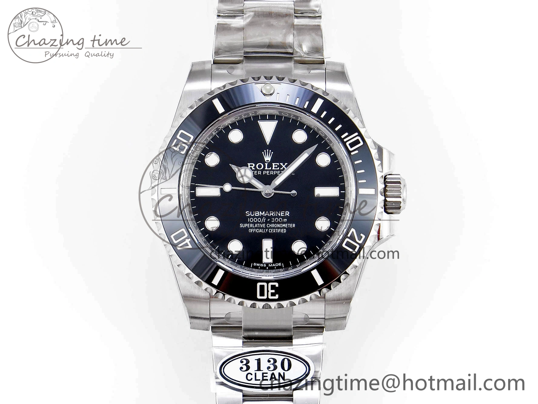 Submariner 114060 No Date Black Ceramic 904L Steel Clean Factory 1:1 Best Edition on SS Bracelet VS Unique 1872