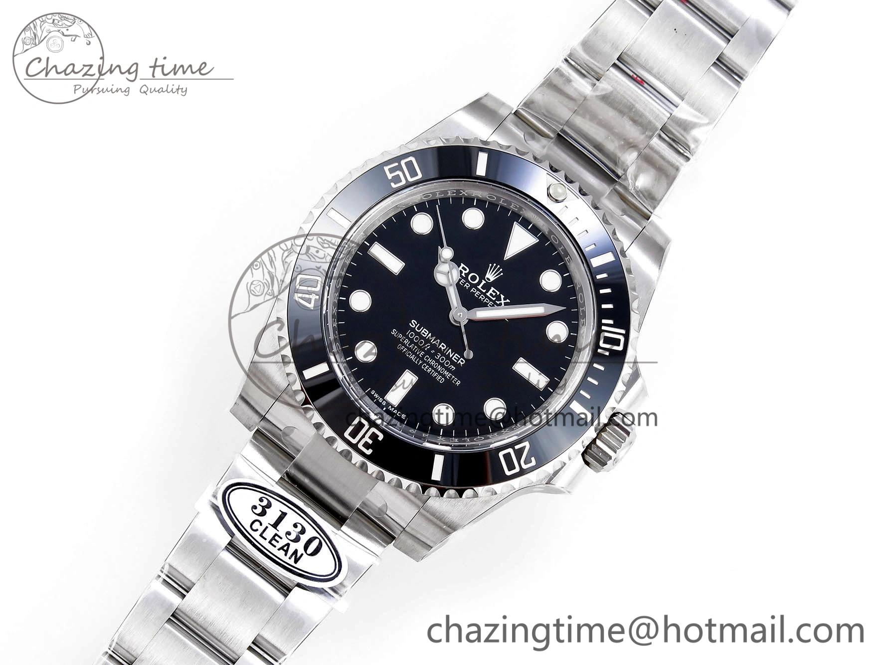 Submariner 114060 No Date Black Ceramic 904L Steel Clean Factory 1:1 Best Edition on SS Bracelet VS Unique 1872