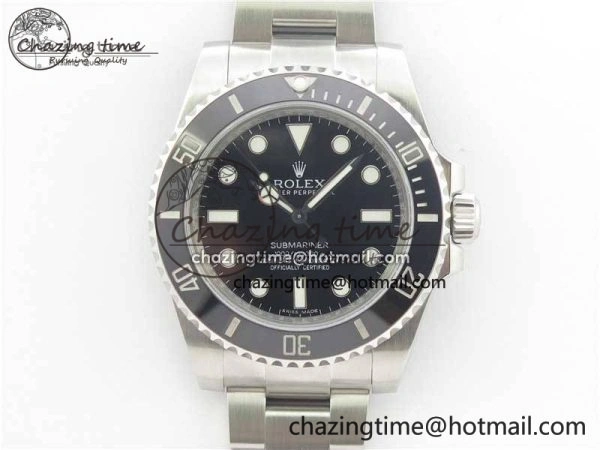 WeatherProof Submariner 114060 No Date Black Ceramic Noob 1:1 Best Edition 904L SS Case and Bracelet SA3130 V 3071